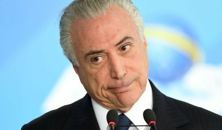 Corruption charges against Brazilian president