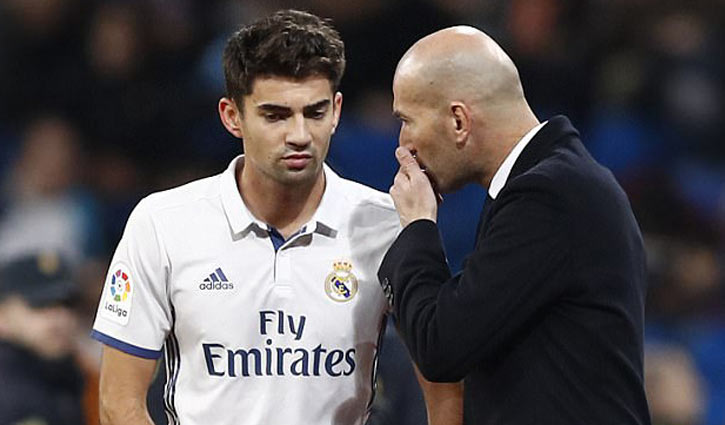 Zidan's son Enzo left Real Madrid