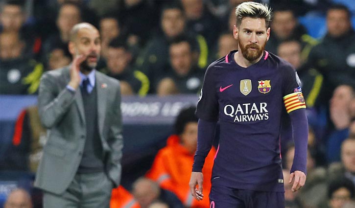 Barca is overwhelmingly against Messi:Guardiola