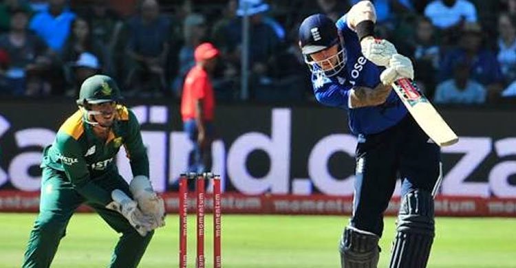 England and South Africa are playing in the afternoon