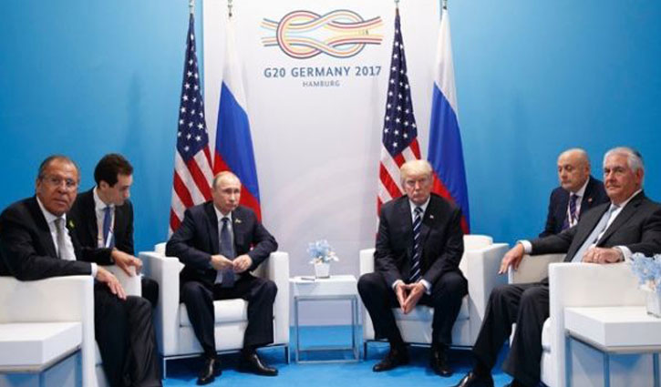 Talk about hacking in Trump-Putin meeting