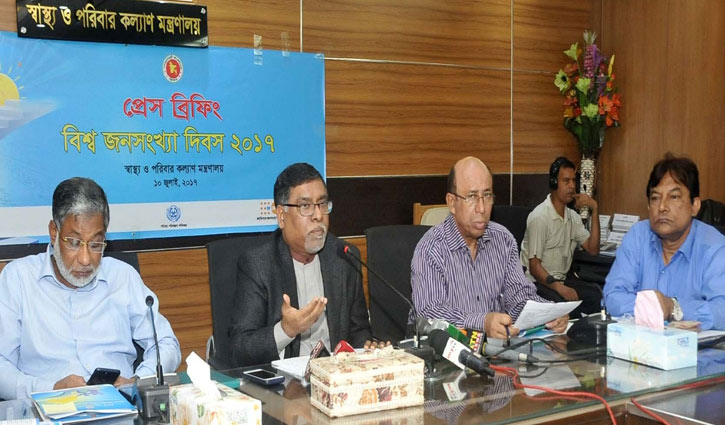 World Population Day on Tuesday
