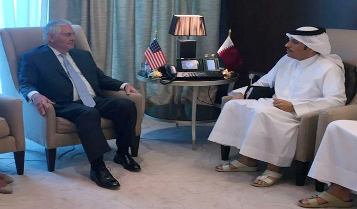 US State Department said Qatar's position was "logical"