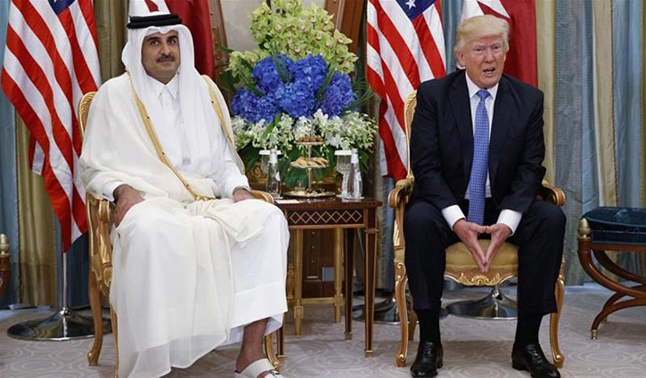 There will be good relations with Qatar:Trump