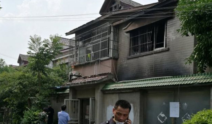 In the morning fire 22 people killed in China