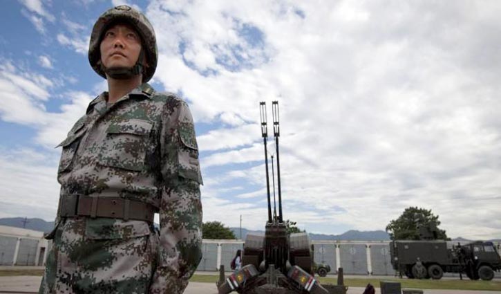 China's military equipment deployed in Tibet