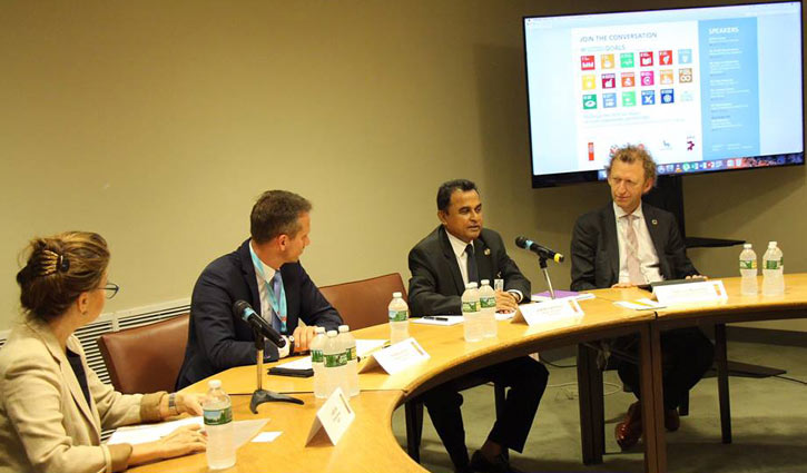Presenting the progress of SDG in the United Nations Forum