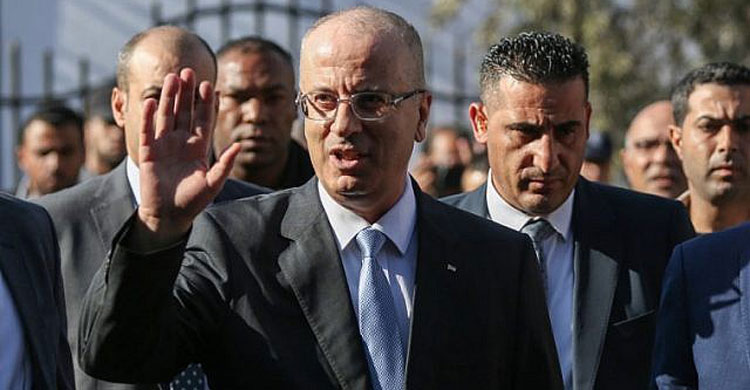 Palestinian prime minister's car bomb explosion
