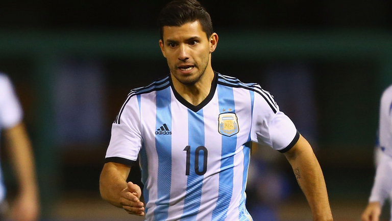 Aguero in the Argentine squad