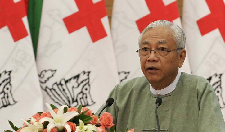 Myanmar president resigns