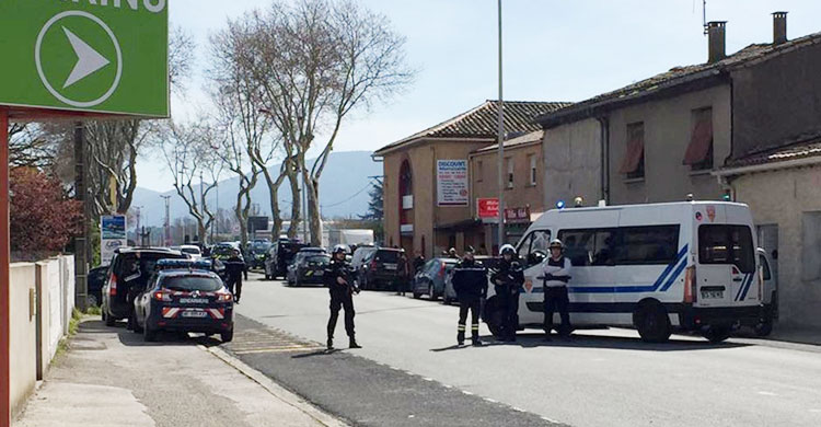 Militant attacks in France again