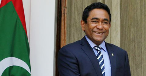 India welcomes Maldives