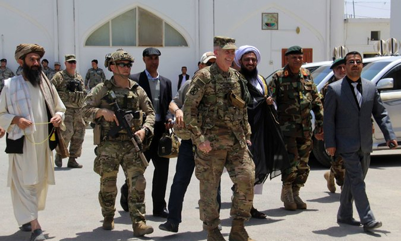 Russia gives arms to Taliban:US General