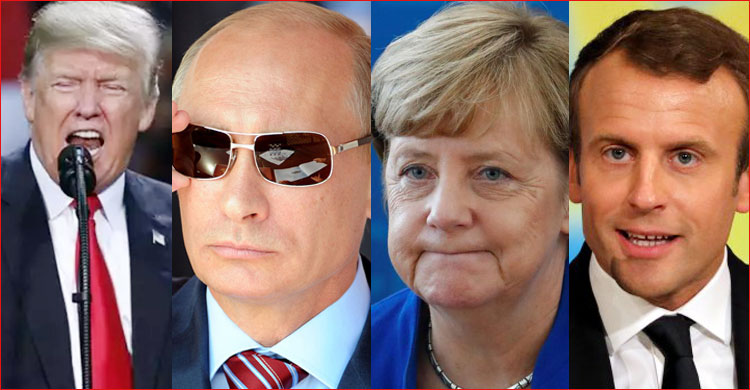 United States of America-Germany-France against Syria-Russia