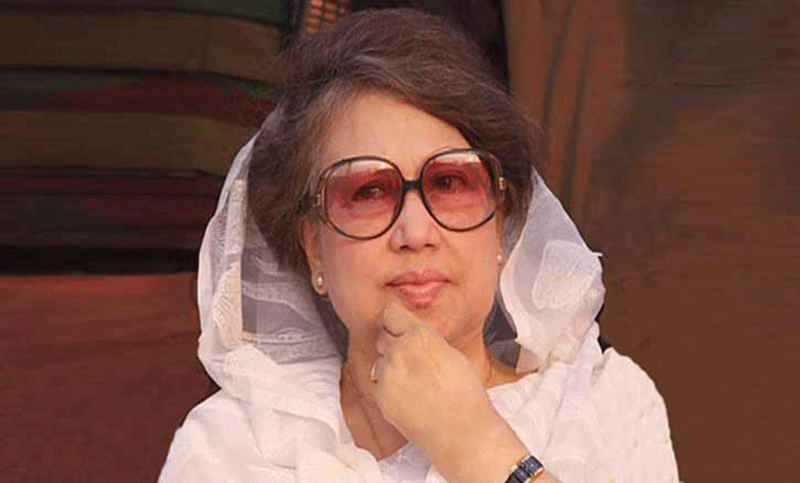 Jailed Khaleda's New Year wishes