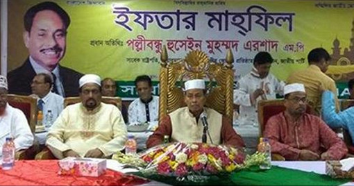মূর্তি সরালে মসজিদ সরাতে হবে, এতো বড় স্পর্ধা: এরশাদ