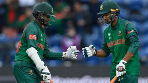 সাকিব রিয়াদের অবিশ্বাস্য জোড়া সেঞ্চুরিতে কার্ডিফে ফের ইতিহাস