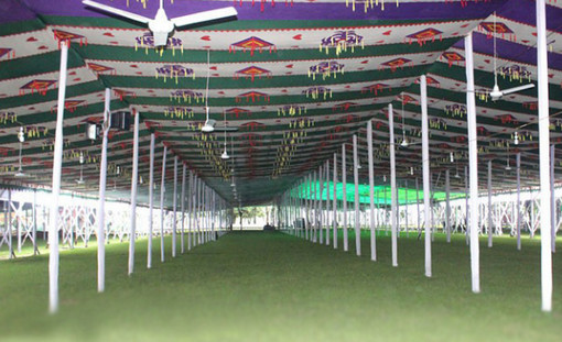 জাতীয় ঈদগাহে বজ্রপাত প্রতিরোধক স্থাপন