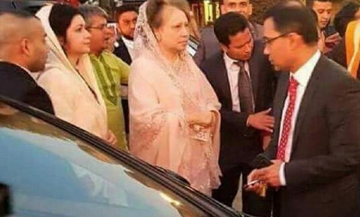 লন্ডনে খালেদা জিয়া