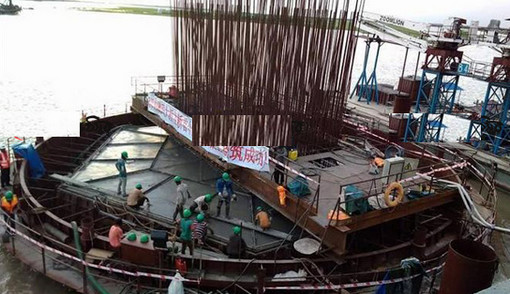 শুভ যাত্রায় ১৬ কোটি মানুষের পদ্মা সেতু, আজ শেষ হল ৩৭ পিলারের বেজের কাজ