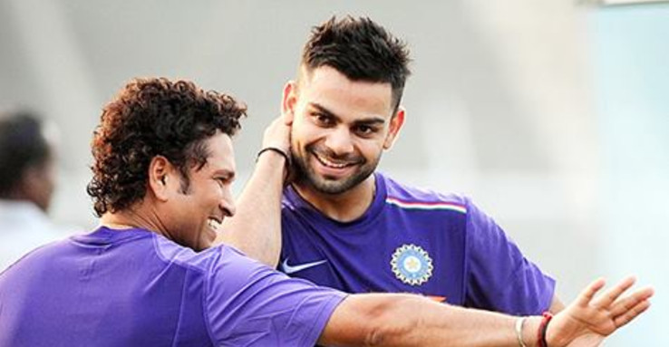 'টেন্ডুলকারের সঙ্গে তুলনার যোগ্য নন কোহলি'
