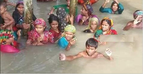 পানিতে ভাসছে দেশের উত্তরাঞ্চল, ভয়াবহ রূপ নিয়ে ধেয়ে আসছে ঢাকার দিকে