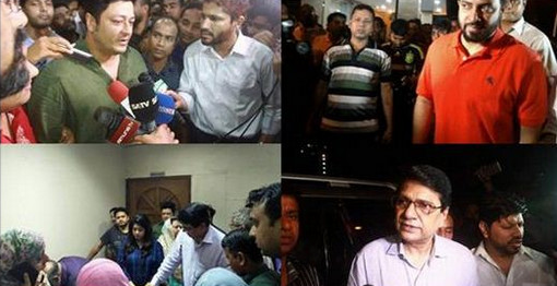 নায়করাজকে এক নজর দেখতে হাসপাতালে অশ্রুসজল তারকাদের ভিড়