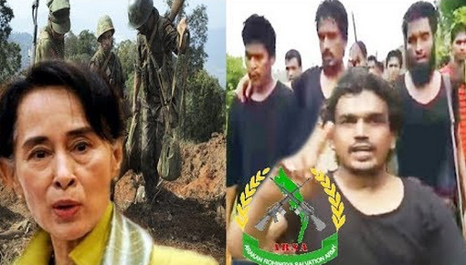 রোহিঙ্গা আর্মির অস্ত্র বিরতির ঘোষণা