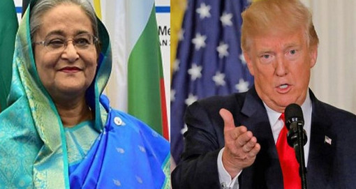 রোহিঙ্গা ইস্যুতে শেখ হাসিনাকে যা বললেন মার্কিন প্রেসিডেন্ট ট্রাম্প