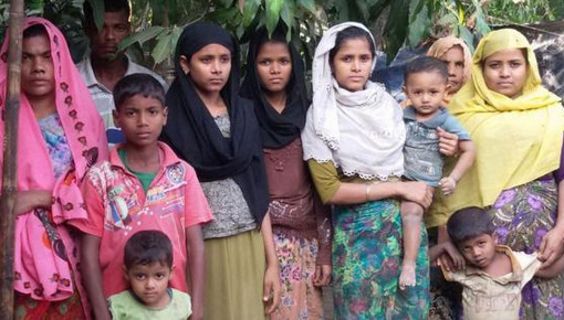 রোহিঙ্গা নারীকে ৯ জন মিলে ধর্ষণ করে