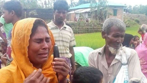 কাফনের কাপড় জোগাড় করতে না পেরে ভাসিয়ে দিল রোহিঙ্গার লাশ