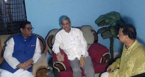 গয়েশ্বরের বাসায় ফখরুল ও বিদ্যুৎ প্রতিমন্ত্রী!