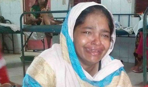 সন্তানহারা রোহিঙ্গা মায়ের আর্তনাদ