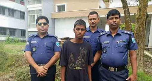 কিশোরগঞ্জের পাকুন্দিয়ায় এক অপ্রকৃতিস্থ রোহিঙ্গা যুবক আটক