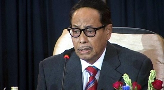 সংসদ ভেঙে দেওয়াসহ ৮ প্রস্তাব রাখলেন এরশাদ