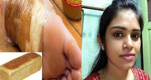 মাত্র একরাত পায়ে পাঁউরুটি বেঁধে শুলেন তরুণী ! ফলাফল শুনলে চমকে যাবেন !
