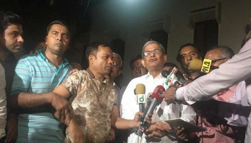 গুলশানের বাসায় খালেদা: যা বললেন ফখরুল