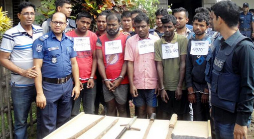 সুনামগঞ্জে আন্ত:জেলা ডাকাত দলের ৫ সদস্য গ্রেফতার