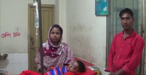 লক্ষ্মীপুরে চুরির অভিযোগে শিশুকে বস্তায় ভরে নির্যাতন