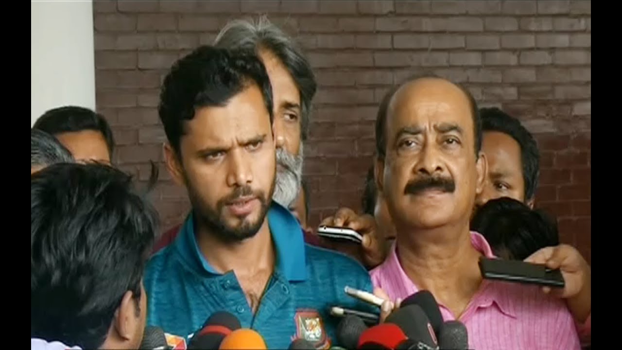 খেলা শেষে সংবাদ সম্মেলনে এসে শুভাশিসকে নিয়ে একি বললেন মাশরাফি