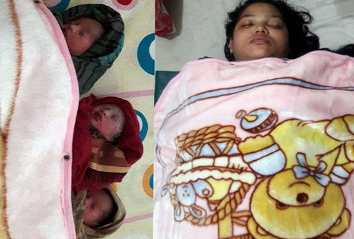 ময়মনসিংহে এক সঙ্গে তিন সন্তান প্রসব করলেন গৃহবধূ