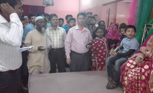 বিয়ের আসরে ম্যাজিস্ট্রেট, পালিয়ে গেল বর