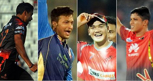 বিপিএলে শীর্ষ পাঁচ উইকেট শিকারির সবাই বাংলাদেশি