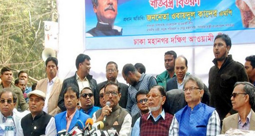 খালেদা জিয়ার মামলায় সরকারের কোন হাত নেই: কাদের