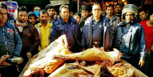 আবারো মরা গরু ও কুকুরের গোস্তসহ কসাই গ্রেফতার