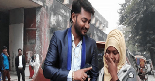 ভক্ত আঁখির কান্না থামালেন নায়ক বাপ্পী চৌধুরী