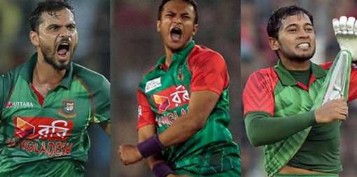 মাশরাফি ২৯১, সাকিব ২৯৪ আর মুশফিক ৩০০!