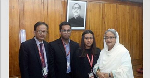 কাসেম তোমার বউ কই, বউকে আনো নাই: প্রধানমন্ত্রী