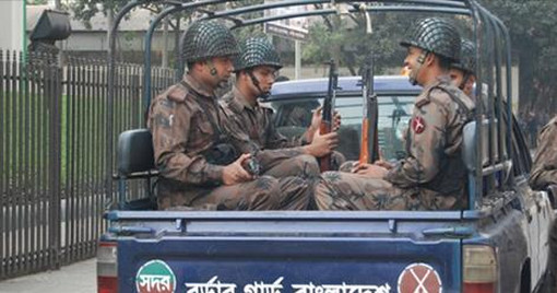 খালেদার রায়: বিভিন্ন জেলায় মাঠে নামল বিজিবিও