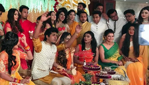তৌসিফের গায়ে হলুদে তারার হাট